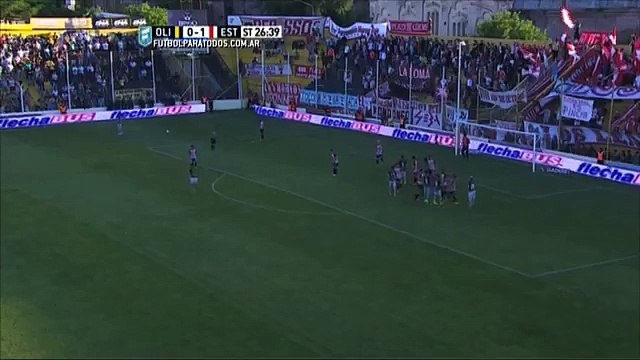¡Se lo perdió Herrera! Olimpo 0 - Estudiantes 1. Liguilla Pre-Sudamericana 2015. FPT.