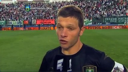 Domingo: "Sufrimos, pero valió la pena". Banfield. Liguilla Pre Sudamericana 2015. FPT
