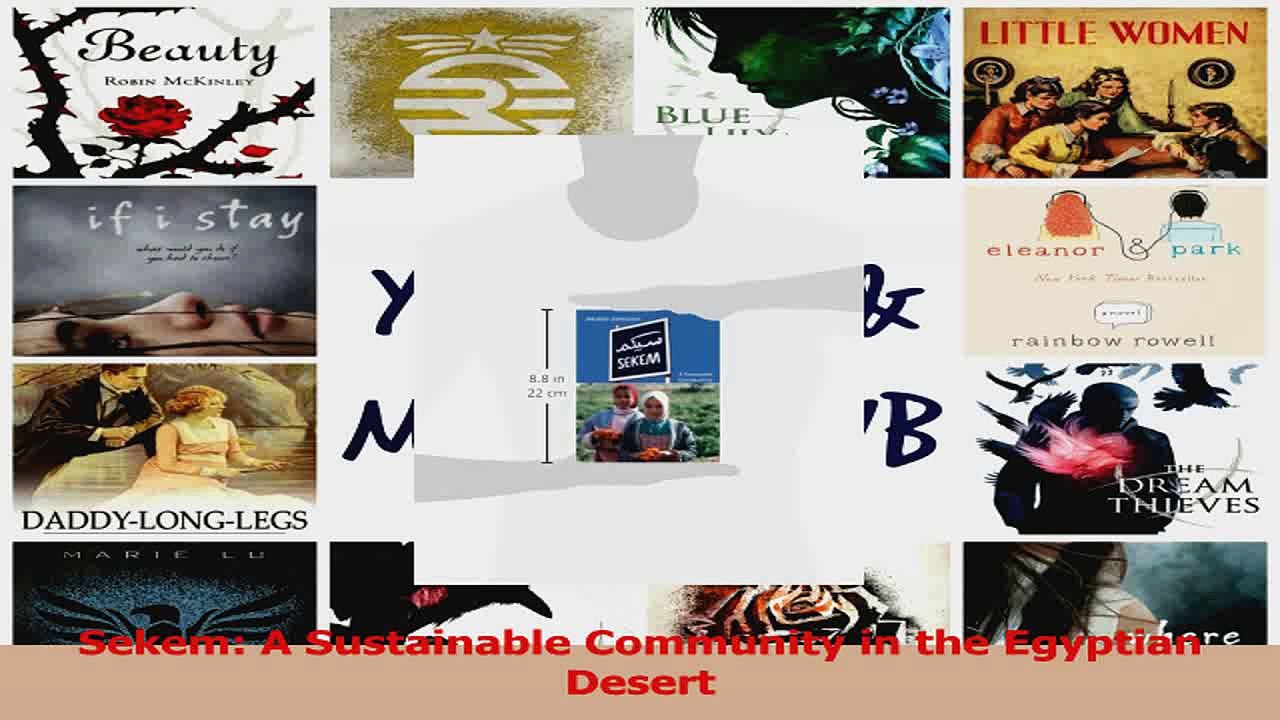 PDF Download  Sekem A Sustainable Community in the Egyptian Desert Read Online
