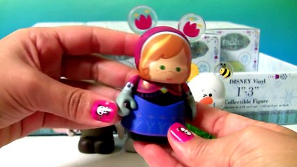 Download Video: Disney Frozen Vinylmation Surprise Boxes Princess Anna Elsa Kristoff Olaf Vinyl toys Disne