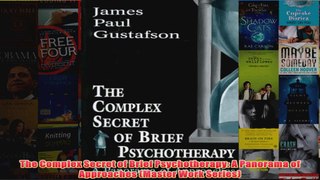 The Complex Secret of Brief Psychotherapy A Panorama of Approaches Master Work Series