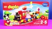 Lego Duplo Mickey Mouse Clubhouse Birthday Parade Train With Mini Barney & Monsters Univer