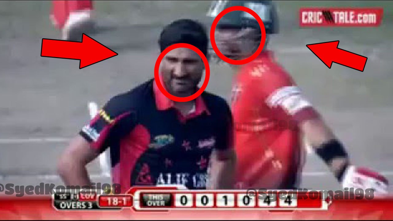 Ahmed Shehzad Teasing Sohail Tanvir ● After Hitting Two Fours in BPL