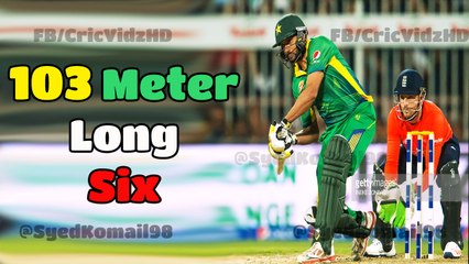 103M Huge Six By Shahid Afridi ● Out Of The Stadium