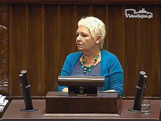 Poseł Magdalena Kochan - Wystąpienie z dnia 18 listopada 2015 roku.