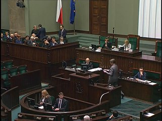Poseł Marek Ruciński - Wystąpienie z dnia 18 listopada 2015 roku.