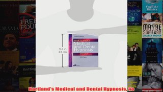 Hartlands Medical and Dental Hypnosis 4e