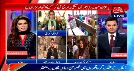 Christmas celebrations begins around the world, including Pakistan