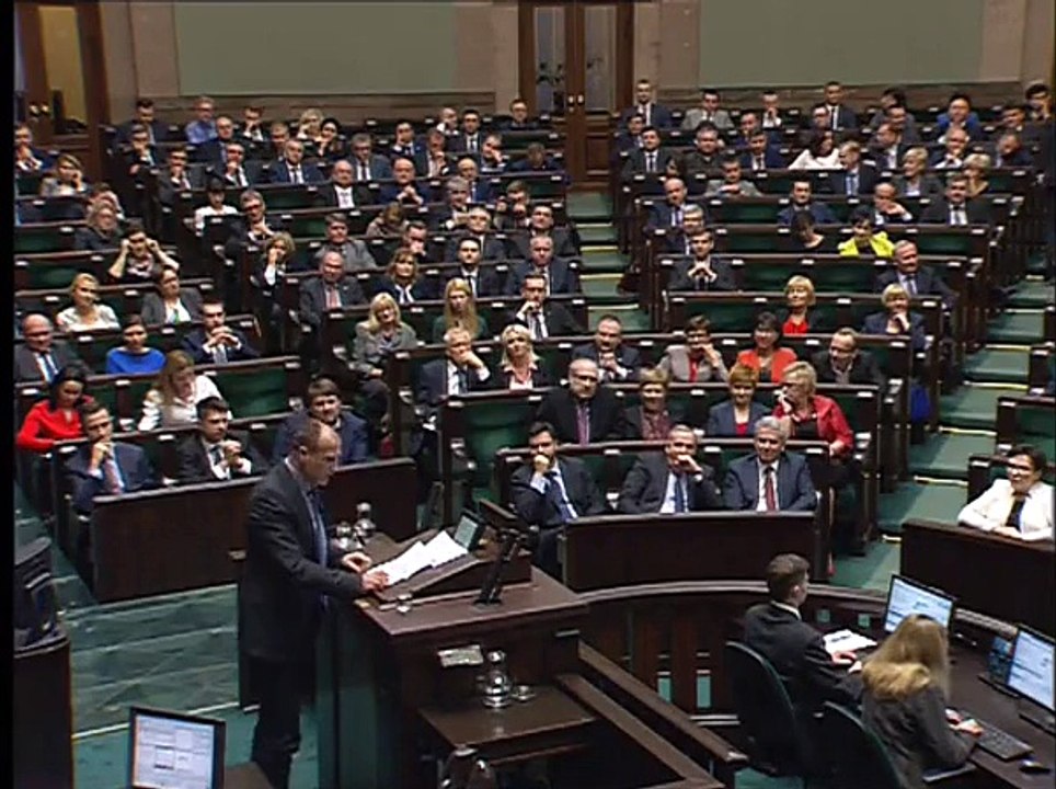 Poseł Paweł Kukiz - Wystąpienie z dnia 18 listopada 2015 roku.