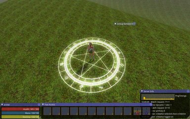 3D c++ rpg game attempt #16 - magic ring - pentagrama render test