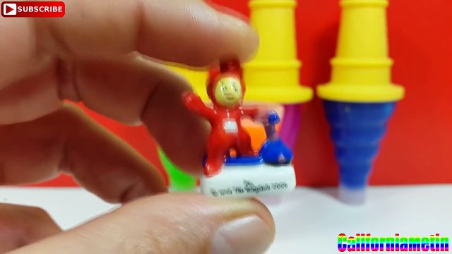 Ice Cream Clay SLIME Surprise Toys Teletubbies Spider-Man Dewey Duck Gary The Snail