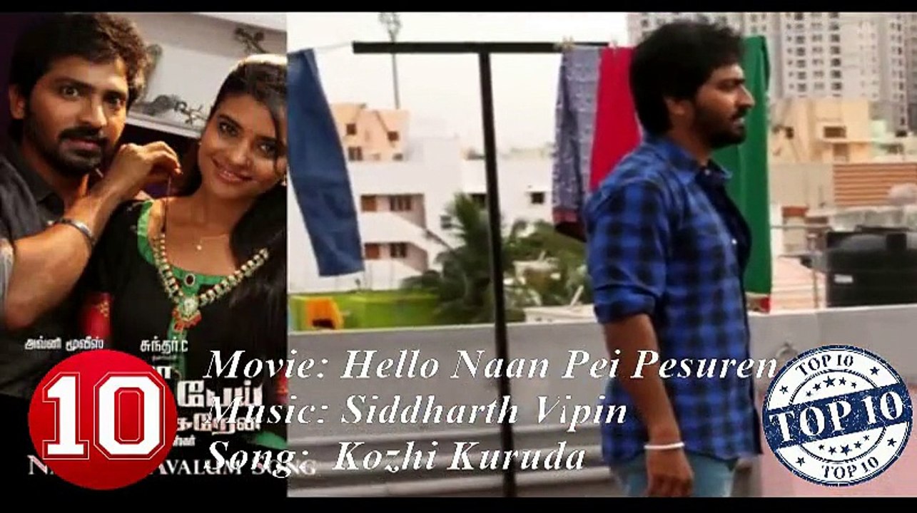 Top 10 Tamil Songs Of The Week - December 25, 2015