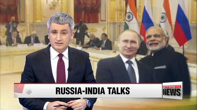 Russia, India ink energy and defense deals