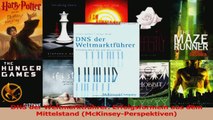 Lesen  DNS der Weltmarktführer Erfolgsformeln aus dem Mittelstand McKinseyPerspektiven Ebook Frei