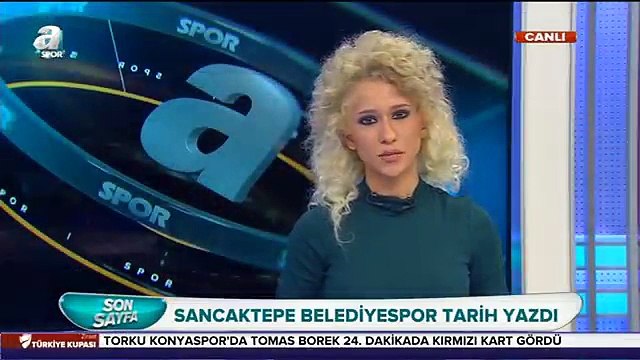 Sancaktepe Belediye Spor Tarih Yazdı (A Spor)