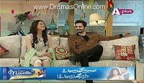 Farah Hussain Asked a Personal Question to Danish Taimor And Ayeza Khan in Live Show