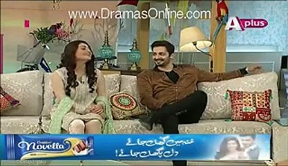 Farah Hussain Asked a Personal Question to Danish Taimor And Ayeza Khan in Live Show