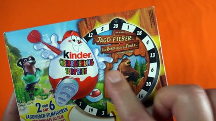 Open Season (Jagdfieber) & Spongebob Kinder Überraschung Surprise Eggs