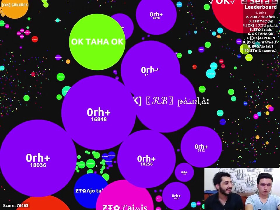 Agar.io O Bir Fenomen [Açıklamayı Okuyun Lütfen ] Games player