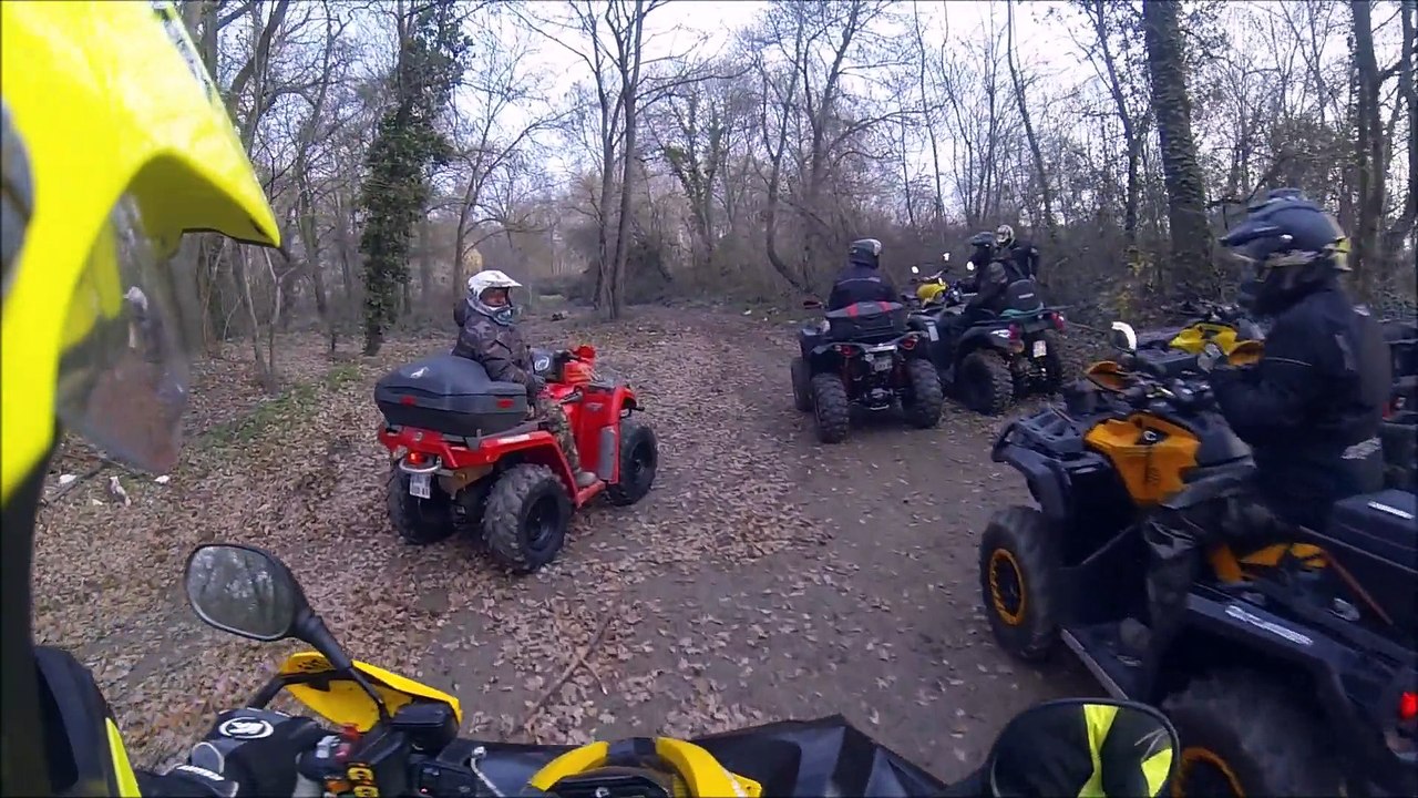 Sortie de proximité du Quad Salvetain 20/12/2015