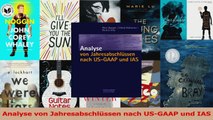 Download  Analyse von Jahresabschlüssen nach USGAAP und IAS Ebook Frei