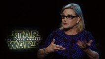 Star Wars UNCUT Carrie Fisher on VII The Force Awakens