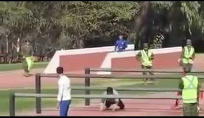 What should we say is it Army Training or hurdle racing. What you guys think?