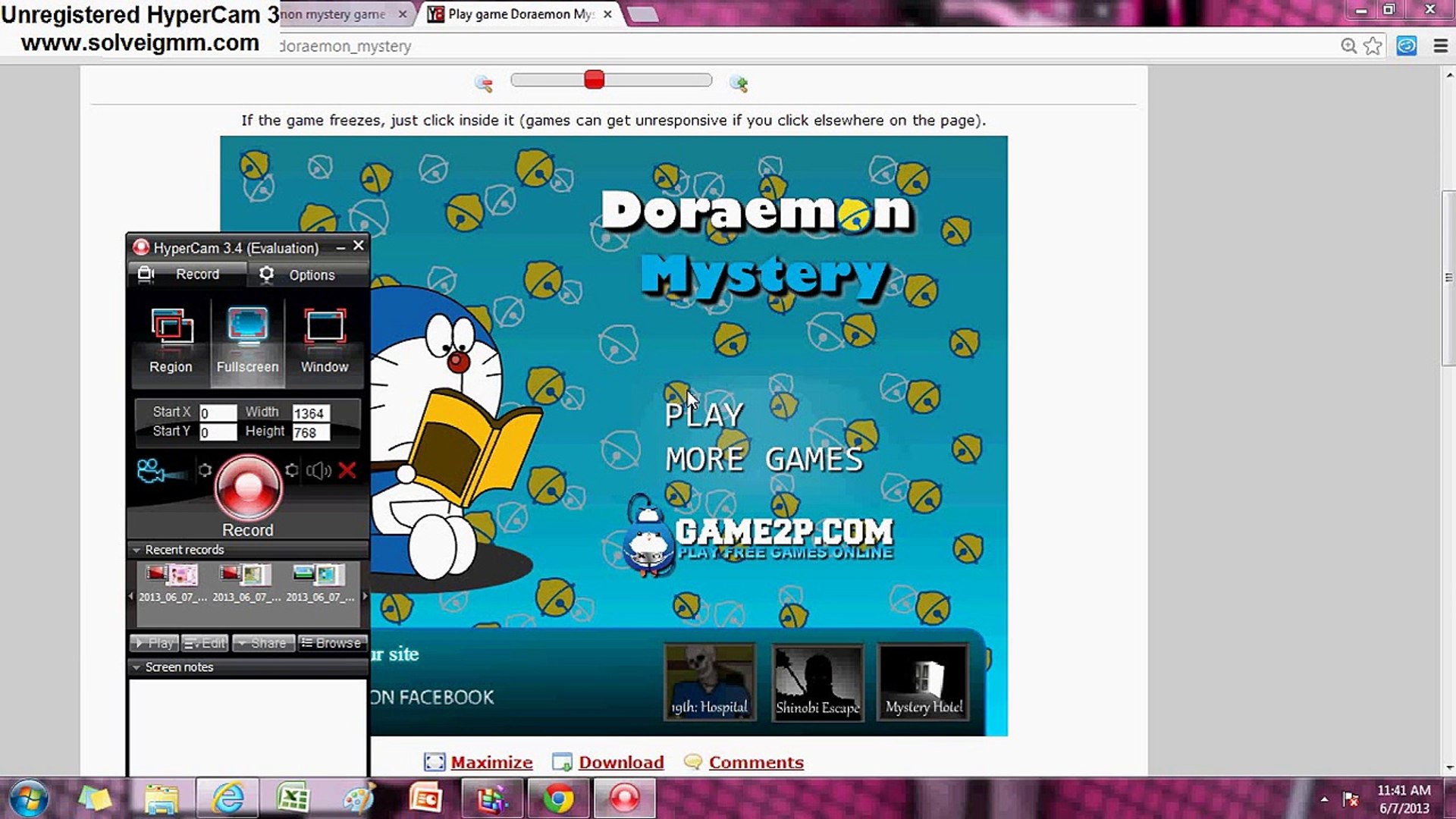 doreamon mystery game walkthrought