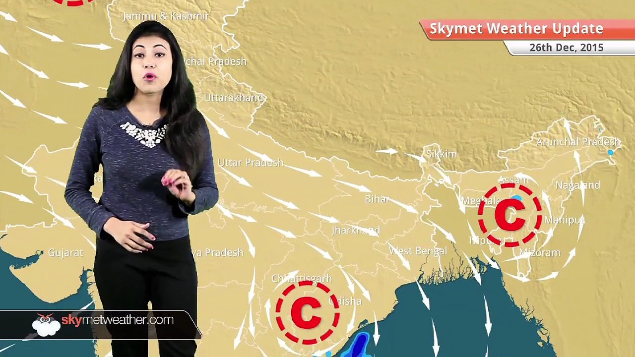 Weather Forecast for December 26: Rain in Tamil Nadu, Snowfall in Jammu & Kashmir and Himachal