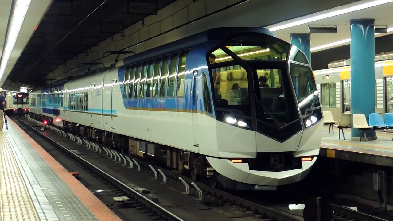 近鉄特急しまかぜ（賢島行き）大阪難波発車光景とその後.