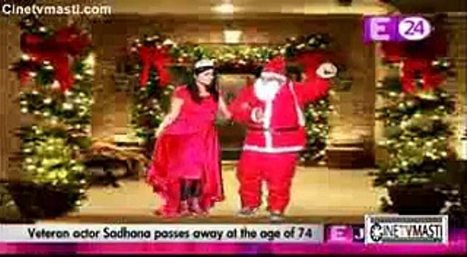 Qubool Hain- 25th Dec 2015 U Me Aur Tv ke Santa Ki Masti