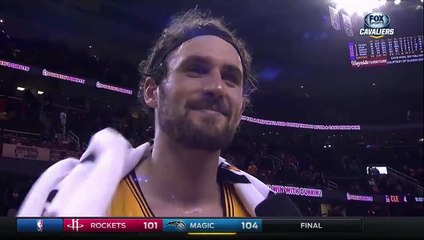 LeBron James pulls Stone Cold Stunner on Kevin Love