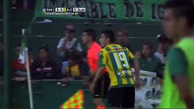 Gol Luguercio. Banfield 0 - Aldosivi 1. Vuelta. Liguilla Pre Sudamericana. FPT.