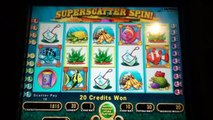 GOLDFISH Penny Video Slot Machine with BONUS COMPILATION Las Vegas Strip Casino