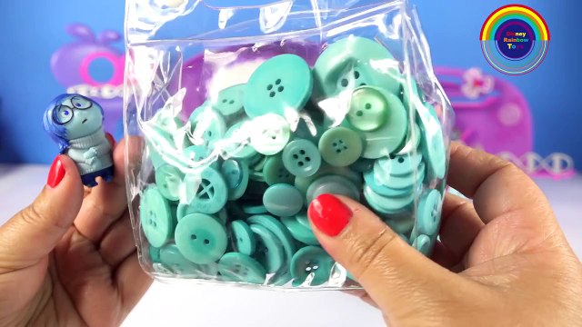 Snow Dome INSIDE OUT GLITTER GLOBES SADNESS Disney Toys Character Blue World How to Make Your Own