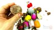 Melted Kinder Surprise Eggs Rio Dinosaurs Disney Princess Melted & Peppa Pig Surprise Toys