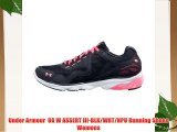 Under Armour  UA W ASSERT III-BLK/WHT/NPU Running Shoes Womens