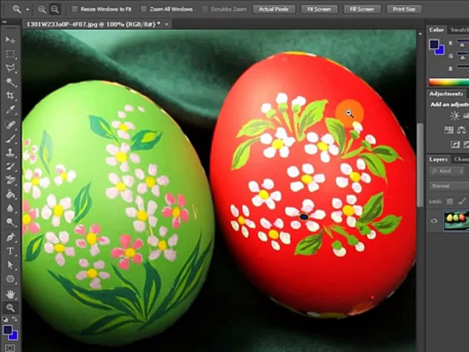 Zooming - Adobe Photoshop CS6 (Urdu & Hindi) Tutorial Part 9