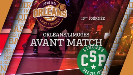 Avant-Match - J15 - Orléans reçoit Limoges