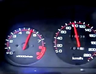 * オンボード映像 [ エスプリシビックR 400馬力 ターボ] 　ノーカット筑波サーキットアタック車載映像 飯田章 インカービデオ