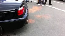 Alev atan Bmw E39 M5 muhteşem egzoz sesi