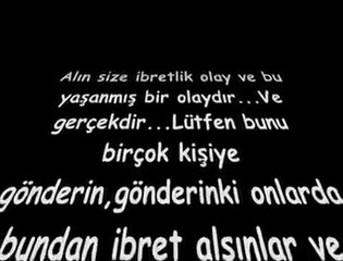 ibret olsun herkese