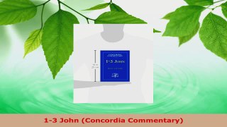 Read  13 John Concordia Commentary EBooks Online