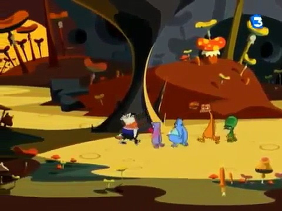 Les Zinzins de lespace Voyage au centre de la rre vidéo vidéo