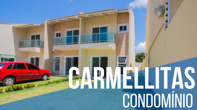 CARMELLITAS - CONDOMINIO FECHADO DE CASAS DUPLEX NO EUSEBIO CEARA-HD