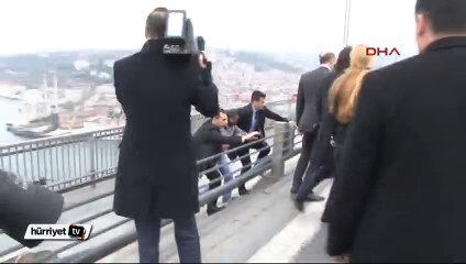 Boğaziçi Köprüsü'ndeki intihar girişimine Cumhurbaşkanı Erdoğan'dan müdahale