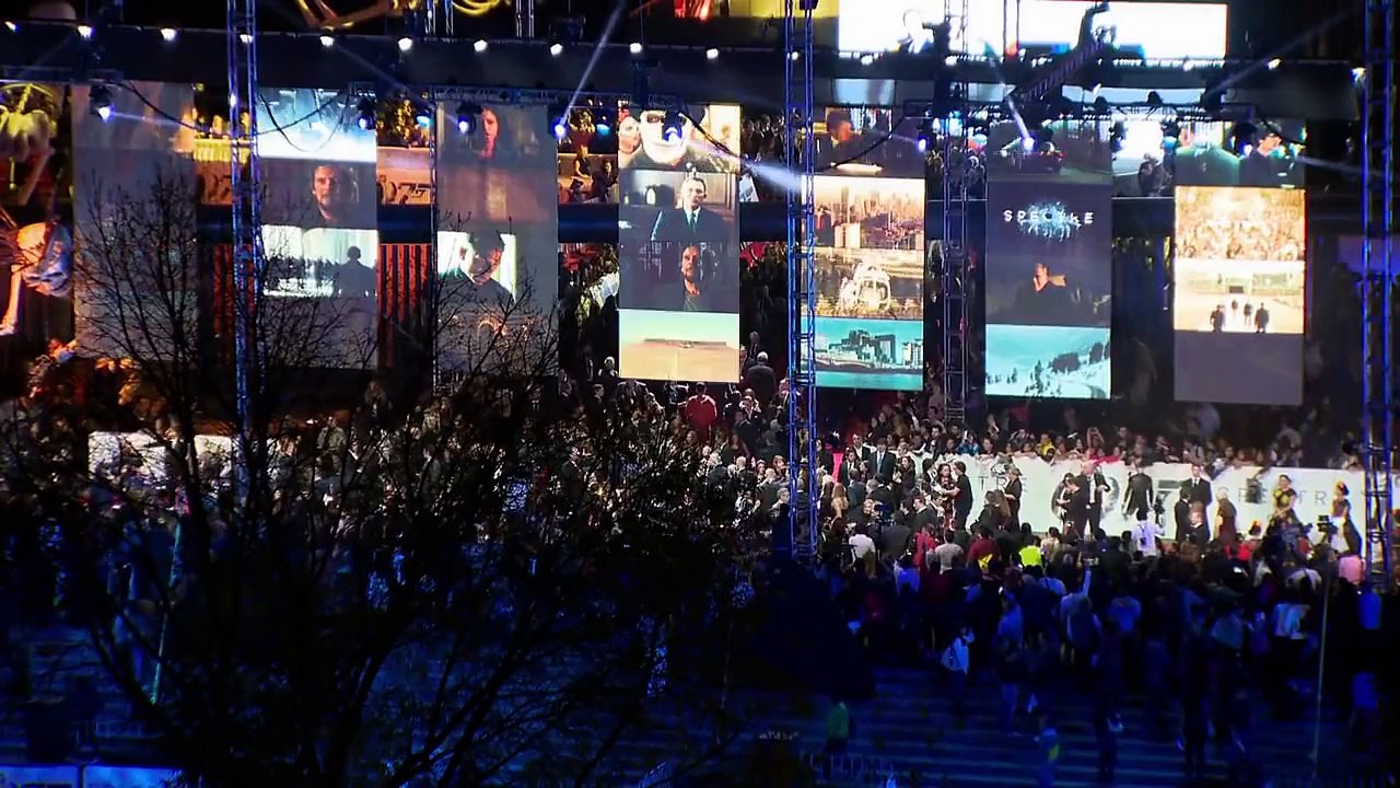 Spectre Mexico Premiere Highlights - Daniel Craig, Lea Seydoux, Monica Bellucci, Christoph