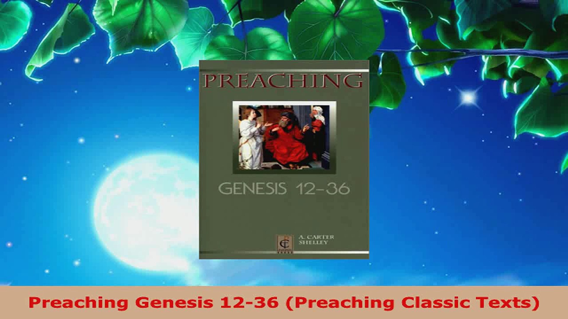 ⁣Read  Preaching Genesis 1236 Preaching Classic Texts Ebook Free