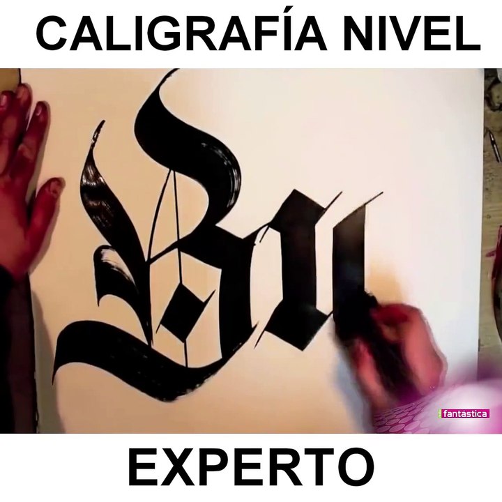 A arte da calegrafia