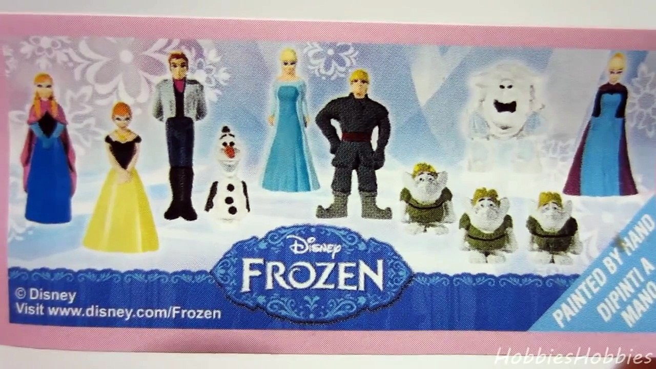 3 Disney Frozen Surprise Eggs Unboxing Zaini Like Kinder Surprise Chocolate Surprise Eggs Cool Toys